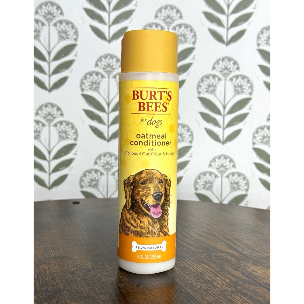 Burt's Bees Oatmeal Dog Conditioner with Coconut Oil & Honey, 20 fl oz